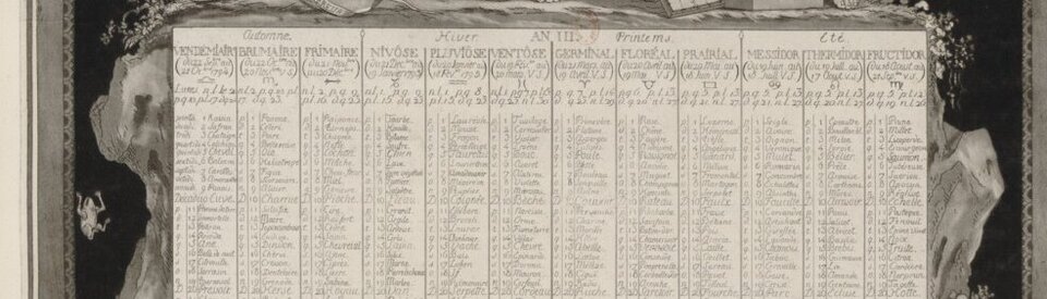 Debucourt, Philibert-Louis: Revolutionskalender 