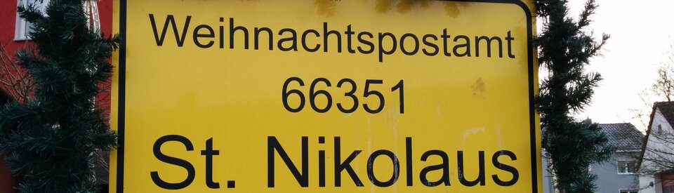Das Weihnachtspostamt des Saarlands befindet sich heute in Sankt Nikolaus.