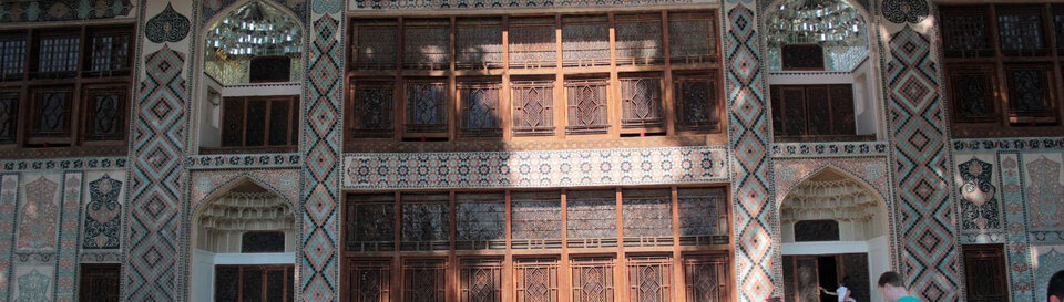 Khanspalast in Sheki.
