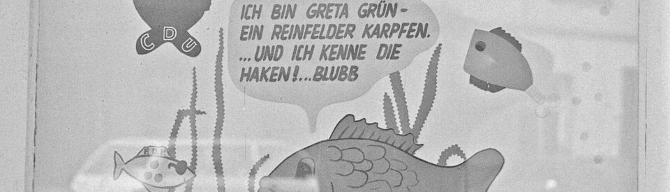 Wahlplakat aus dem Jahr 1985.