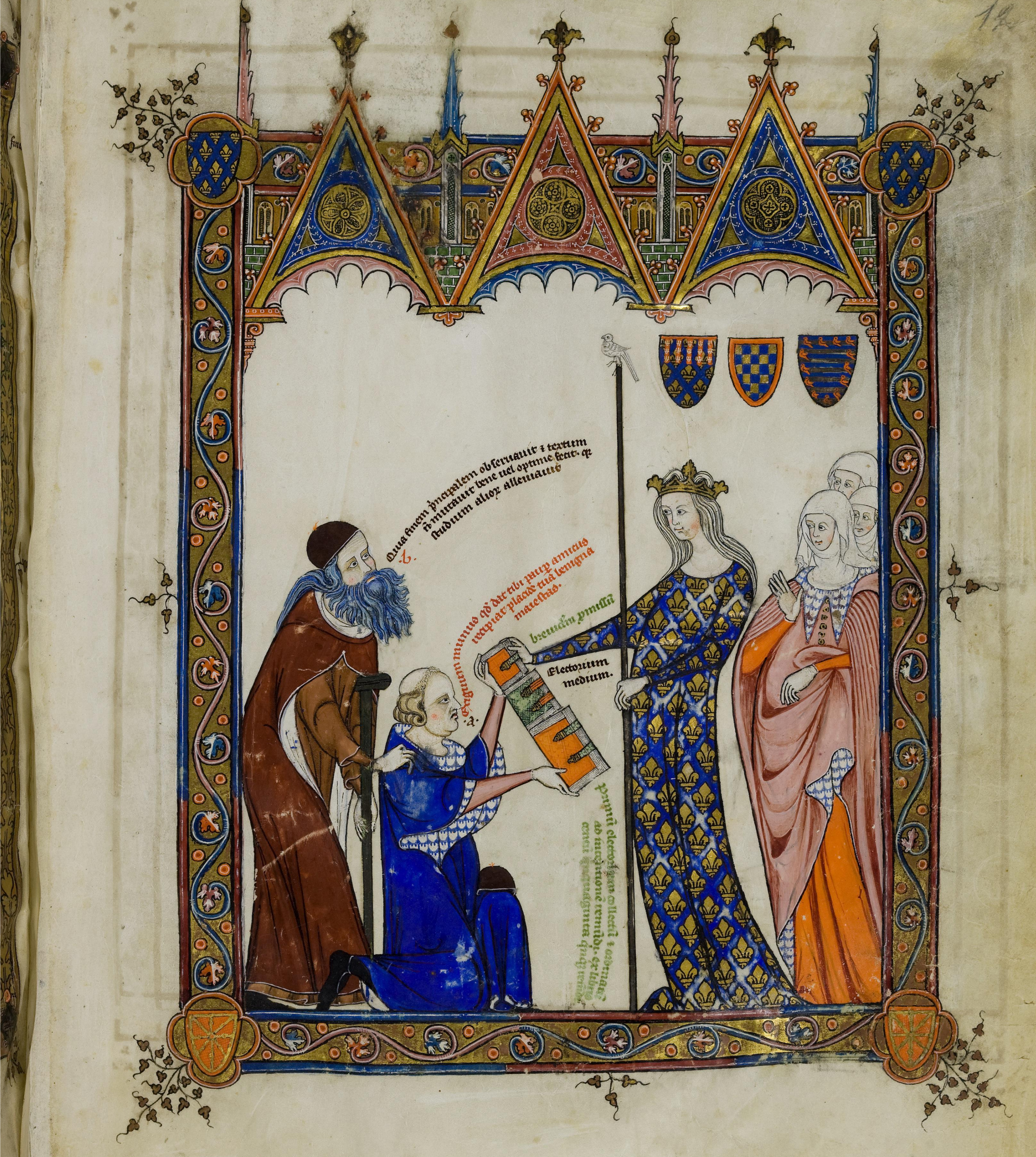Miniaturenzyklus über Leben und Lehre des Raimundus Lullus (Cod. St. Peter perg. 92).